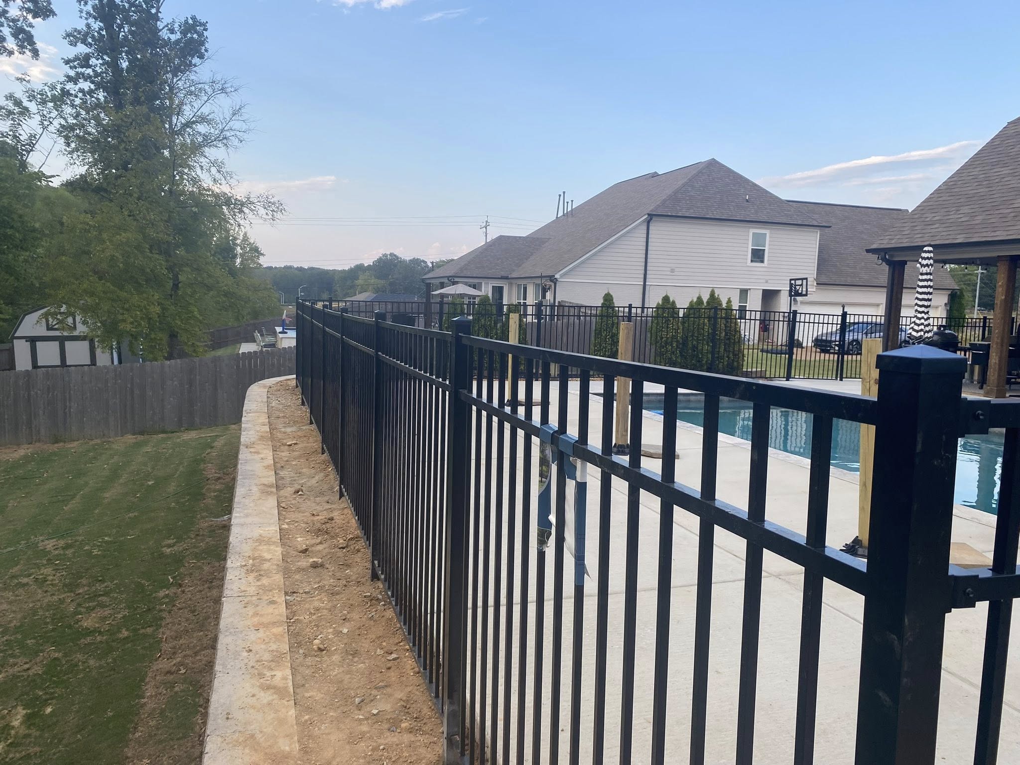 iron fencing